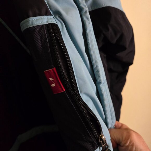 L.L. Bean Primaloft Colorblock Blue Ski Snowboard Jacket Size M - Picture 9 of 12